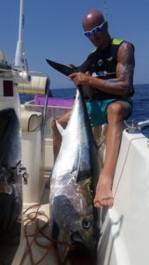 Obiettivopesca tonno di 40 kg. per tsunami 4